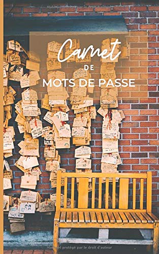 Carnet de Mots de Passe: Carnet pour ne plus oublier mes mots de passe | Petit format | 5"x 8" | 12,7 x 20,32 cm  | 208 pages