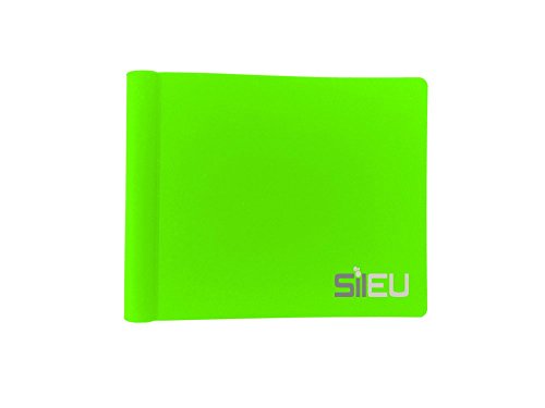 Cartera Billetera para Hombre Tarjetero de Vacaciones para Guardar DNI, Tarjetas, etc Fabricada en Silicona de Grado Medico Compacta Flexible e Impermeable para Uso Diario o Viaje (Verde)