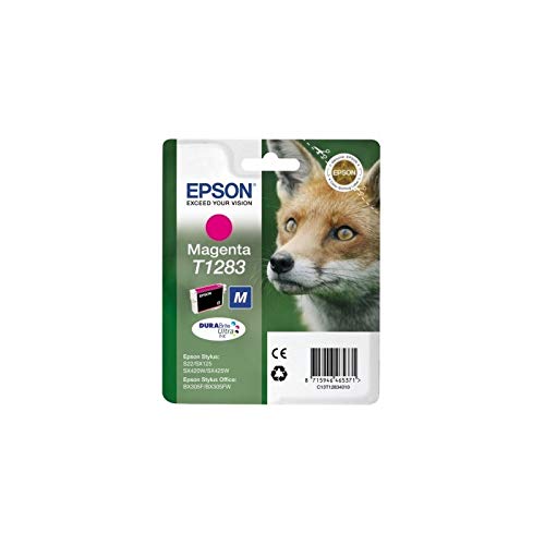 CARTUCHO TINTA EPSON T1283 MAGENTA 3.5ML S22/ SX125/ 420W/ 425W/ Office BX305F/ ZORRO