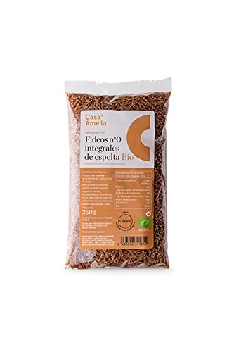 Casa Amella, Fideos Integrales de Espelta Ecológicos - 12 de 250gr