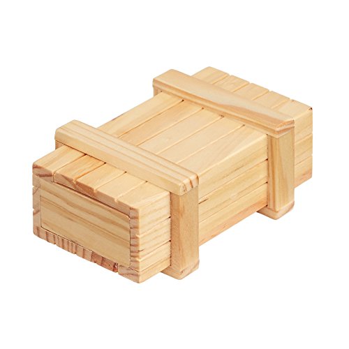 Casa Vivente – Caja Mágica de Madera Clara – “¿Quieres casarte conmigo?” – Envoltorio para Anillo de Pedida de Mano – Rompecabezas – Regalos para Novios – Regalos para Hombres y Mujeres