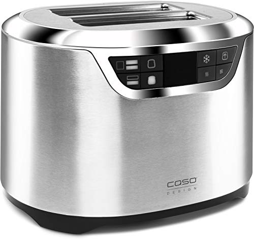 Caso Design 2776 T2 Tostadora, 1000 W, Acero Inoxidable, plata