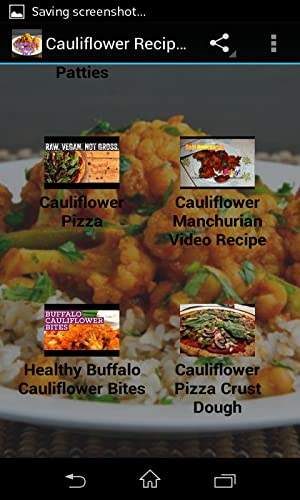 Cauliflower Recipes Videos Vol 1