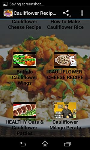 Cauliflower Recipes Videos Vol 1