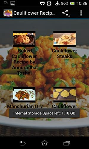 Cauliflower Recipes Videos Vol 2