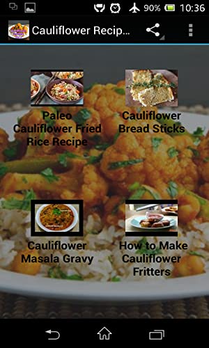 Cauliflower Recipes Videos Vol 2