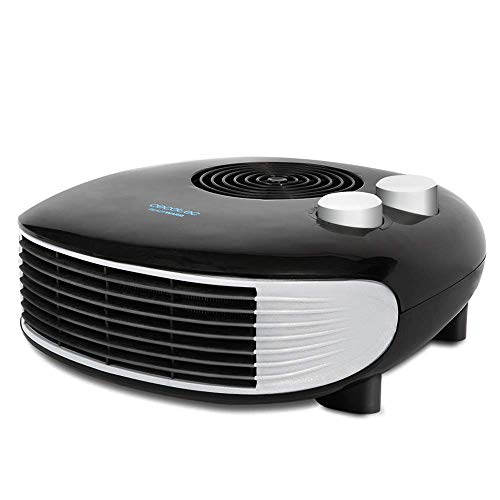 Cecotec Ready Warm 9650 Horizon Force - Calefactor Horizontal, 3 Modos, Termostato Regulable, Protección sobrecalentamiento, Antihelada, Sensor Antivuelco, 2000 W