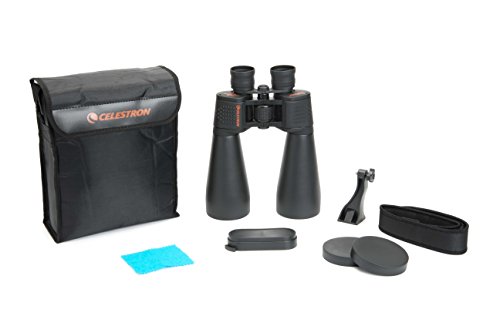 Celestron SkyMaster Giant 15x70 Prismático con adaptador para trípode, Negro