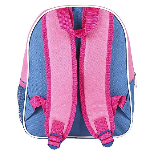 Cerdá - Mochila Infantil Spiderman 3D de Color Rosa - Licencia Oficial Disney Studios