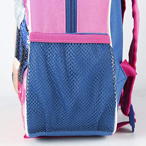 Cerdá - Mochila Infantil Spiderman 3D de Color Rosa - Licencia Oficial Disney Studios