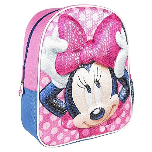 Cerdá - Mochila Infantil Spiderman 3D de Color Rosa - Licencia Oficial Disney Studios