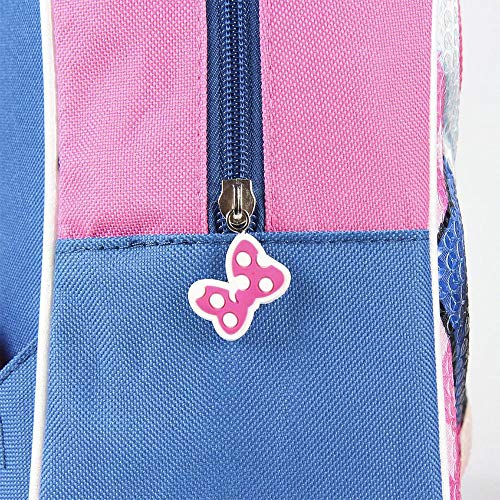 Cerdá - Mochila Infantil Spiderman 3D de Color Rosa - Licencia Oficial Disney Studios