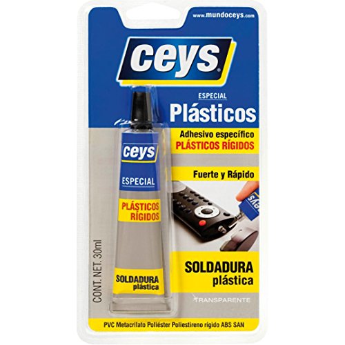 CEYS 501027 Adhesivo plasticceys, Azul, 0