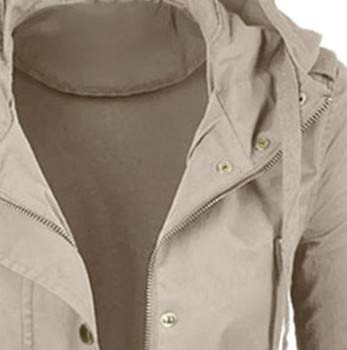 Chaqueta bomber de color sólido para mujer, otoño, invierno, de manga larga, con cremallera, para mujer Gris gris XXL