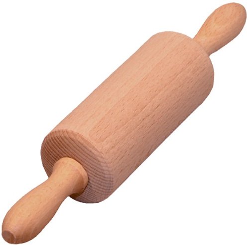 Children's Rolling Pin, Marzipanrolle, with Roll, Maple