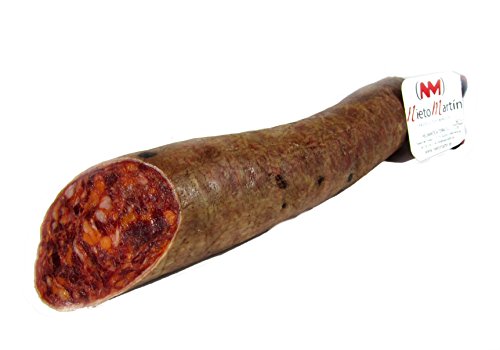 CHORIZO CULAR EXTRA. CURADO EN BODEGA NATURAL Y FABRICACIÓN TRADICIONAL ENVASADO AL VACIO. 1 PIEZA DE 450- 500 gr ENVASADA AL VACIO