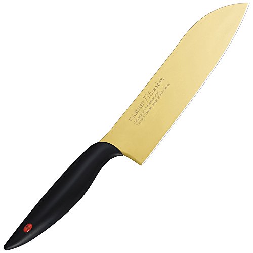 Chroma Kasumi Titanium Coated 7 inch Santoku knife