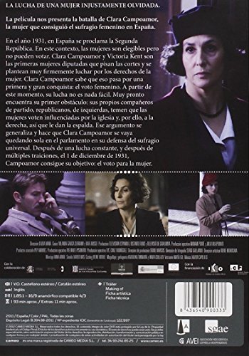 Clara Campoamor : La mujer olvidada [DVD]