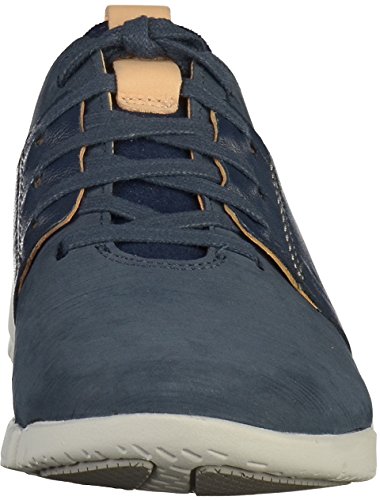 Clarks Tri Caitlin, Zapatillas para Mujer, Azul (Navy Combi), 37.5 EU