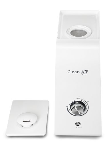 Clean Air Optima - Humidificador de aire con ionizador 2 en 1 CA-601 (3,5 l, hasta 25 m2, 33,5 x 14,0 x 27,5 cm)