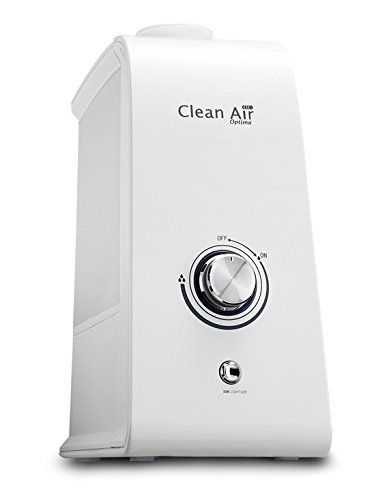 Clean Air Optima - Humidificador de aire con ionizador 2 en 1 CA-601 (3,5 l, hasta 25 m2, 33,5 x 14,0 x 27,5 cm)