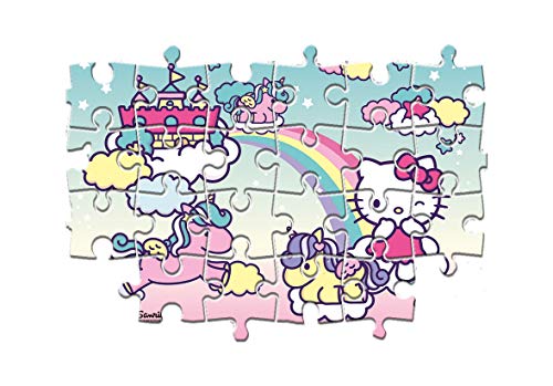 Clementoni- 2 Puzzles 20 Piezas Hello Kitty (24765.3)