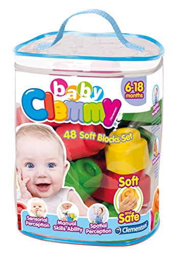 Clementoni - Clemmy Baby Bolsa 48 Bloques (17134.7)