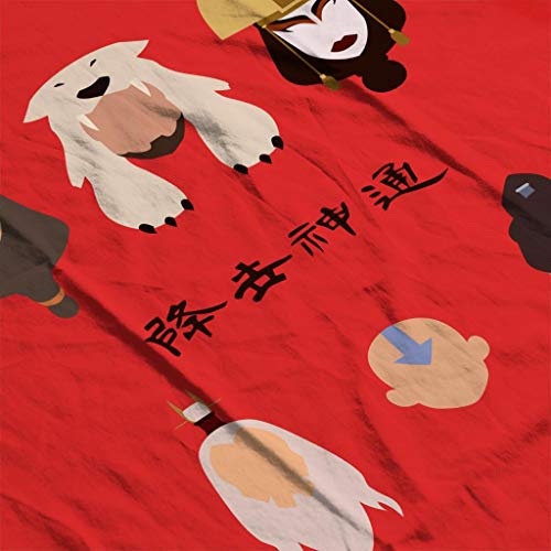 Cloud City 7 Avatar The Last Airbender Past Avatar Heads Kid's T-Shirt