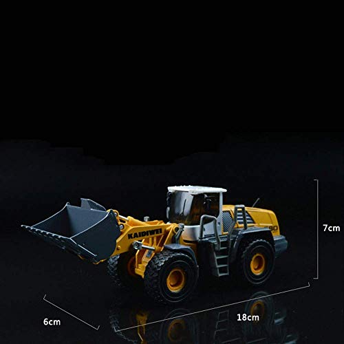 Coche modelo 1:50 Modelos a Escala Diecast remolque Camión de auxilio por carretera Modelo de construcción VehiclesBulldozers, excavadoras, carretillas elevadoras, de dos vías de trituradoras de cuerd