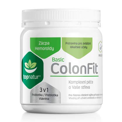 COLONFIT Polvo 180g - Alivio de Gases e Hinchazón con Probióticos, Prebioticos y Fibra. Desintoxicación de Sistema Digestivo, Limpieza del Colon y un Estómago Contento!