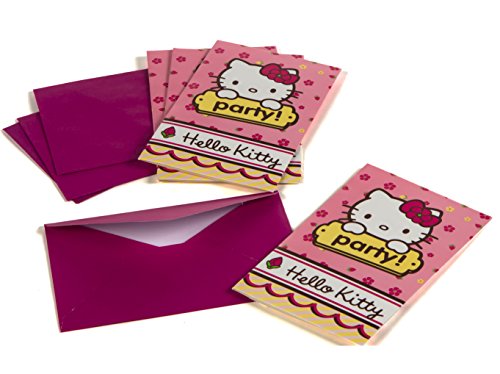 Color Baby- Hello Kitty Pack con 6 invitaciones (71799.0)