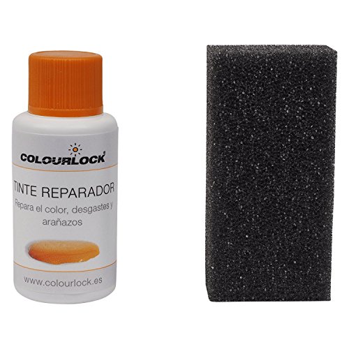 COLOURLOCK Tinte reparador Cuero/Piel F034 (Negro), 30 ml restaura el Color del Cuero en Coches, sofás, Ropa, Bolsos