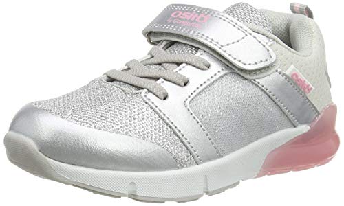 Conguitos Cosmos, Zapatos para bebé para Niñas, Plata, 33 EU