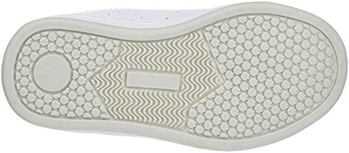 Conguitos Deportivo Colegial Lavable Puntera Reforzada, Zapatillas sin Cordones Unisex niño, Blanco (Blanco 1), 35 EU