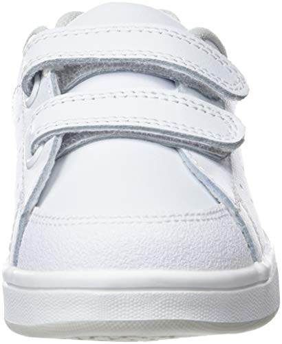 Conguitos Deportivo Colegial Lavable Puntera Reforzada, Zapatillas sin Cordones Unisex niño, Blanco (Blanco 1), 35 EU