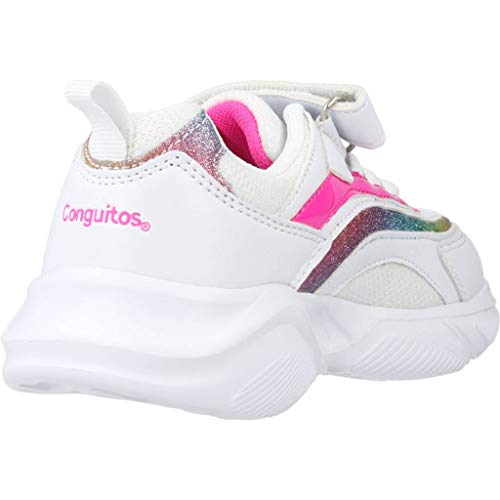 Conguitos Light, Zapatillas para Niñas, Blanco, 29 EU