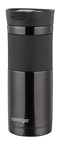 Contigo Termo Taza, Acero Inoxidable, Negro, 8 cm