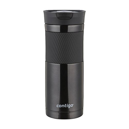 Contigo Termo Taza, Acero Inoxidable, Negro, 8 cm