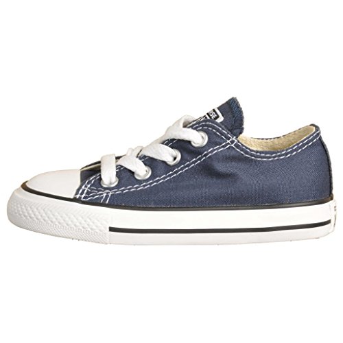 Converse 7j237c, Zapatillas de Lona Unisex Niños, Navy, 26 EU