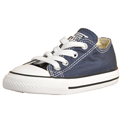 Converse 7j237c, Zapatillas de Lona Unisex Niños, Navy, 26 EU