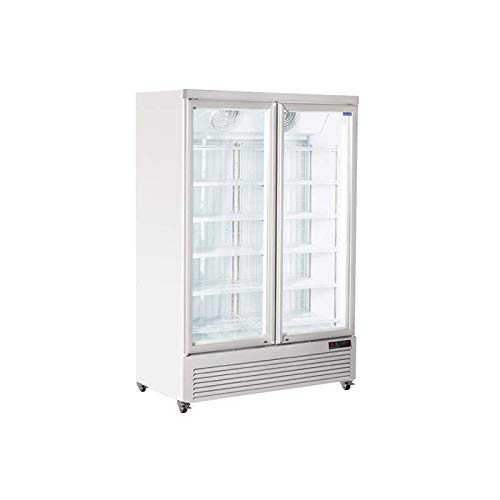 Cool Head - Armario refrigerador profesional con cristal (1080 L)