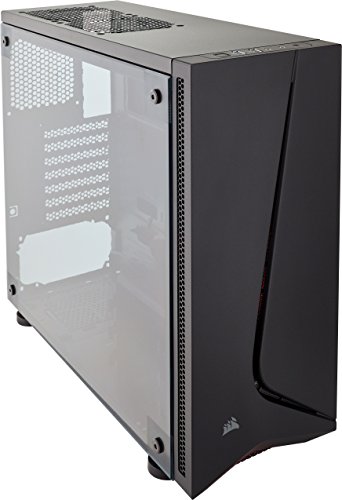 Corsair Carbide Series SPEC-05, Caja de PC (Mid-Tower ATX con Cristal Templado), Negro