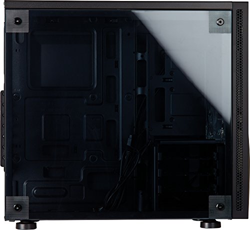 Corsair Carbide Series SPEC-05, Caja de PC (Mid-Tower ATX con Cristal Templado), Negro