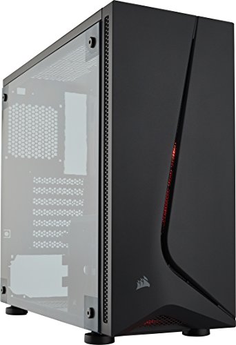 Corsair Carbide Series SPEC-05, Caja de PC (Mid-Tower ATX con Cristal Templado), Negro