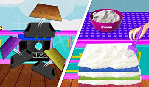 Cosmetic Box Cake Maker 3D! Makeup Cake Cooking