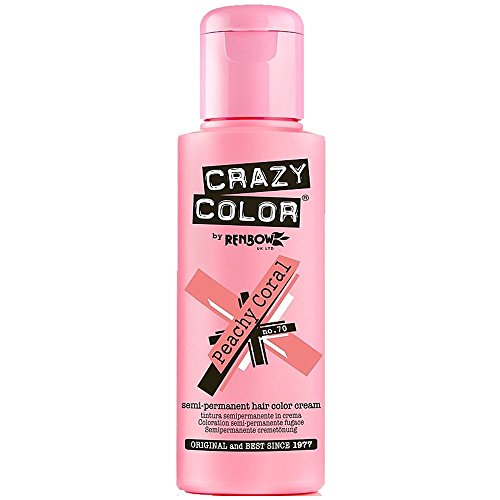 CRAZY COLOR 70 PEACHY CORAL 100ML