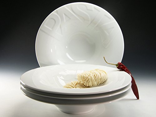 Creatable 16691 Serie Gourmet, Pasta Plato 27 cm, Set 4 Piezas