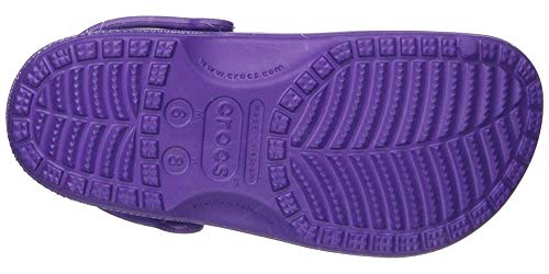 Crocs Classic Clog, Zuecos Unisex Adulto, Morado (Neon Purple 518), 39/40 EU