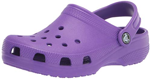 Crocs Classic Clog, Zuecos Unisex Adulto, Morado (Neon Purple 518), 39/40 EU