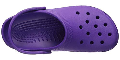 Crocs Classic Clog, Zuecos Unisex Adulto, Morado (Neon Purple 518), 39/40 EU